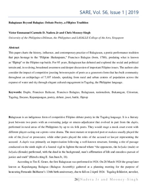balagtasan script sample|Balagtasan Beyond Balagtas: Debate Poetry, a Filipino Tradition.